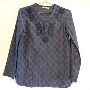 Kookai Embroidered Tunic Top  